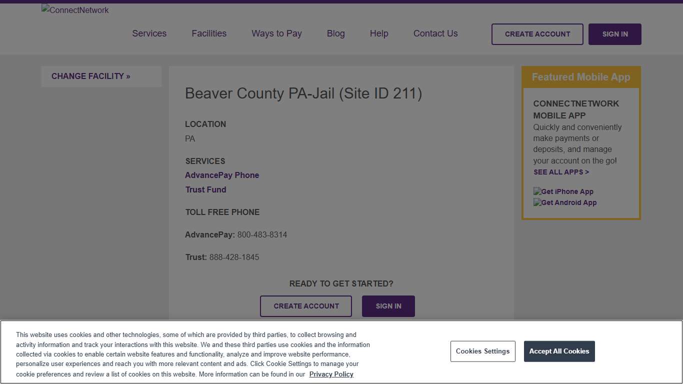 Beaver County PA-Jail ConnectNetwork